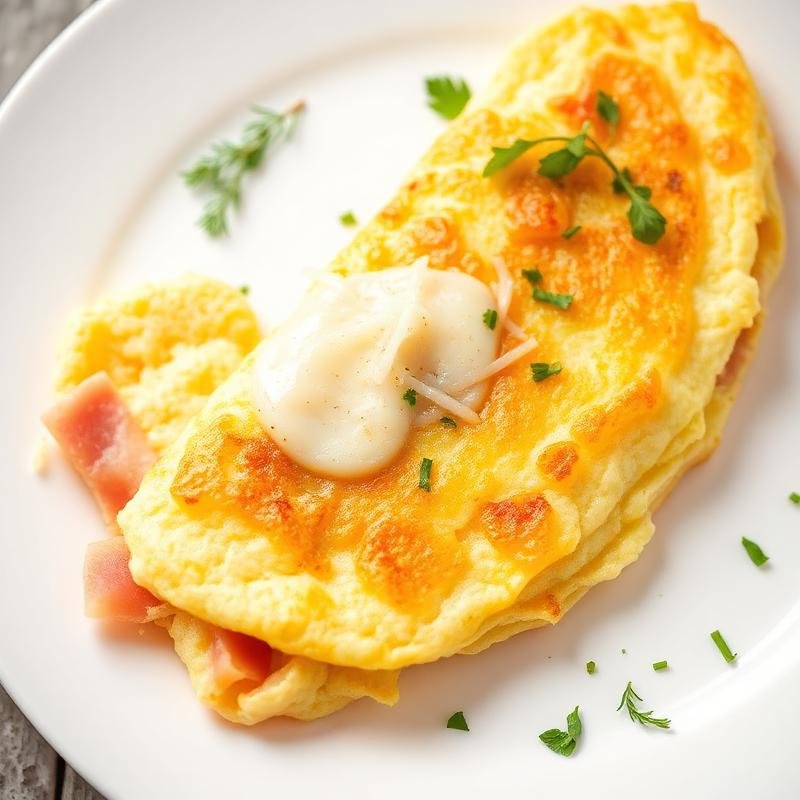 Omelete de frios tostada